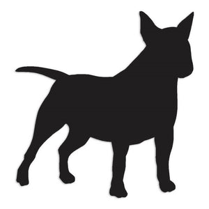 Miniature Bull Terrier Dog Decal Sticker