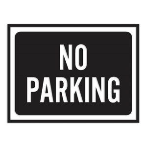 No Parking Business Sign Decal Sticker