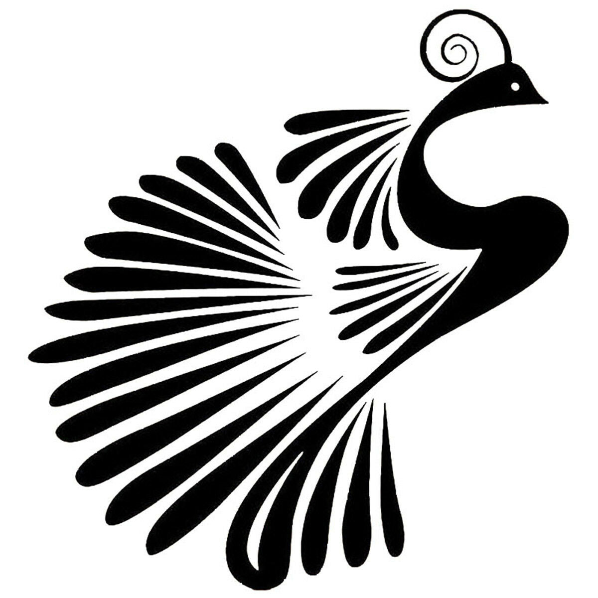 Peacock Elegant Sticker