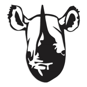 Rhino Head Rhinoceros Decal Sticker