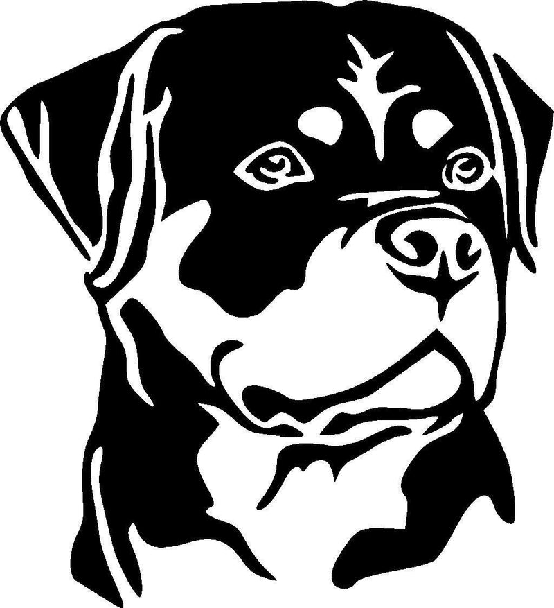 Rottweiler dog k9 Rottie vinyl decal sticker