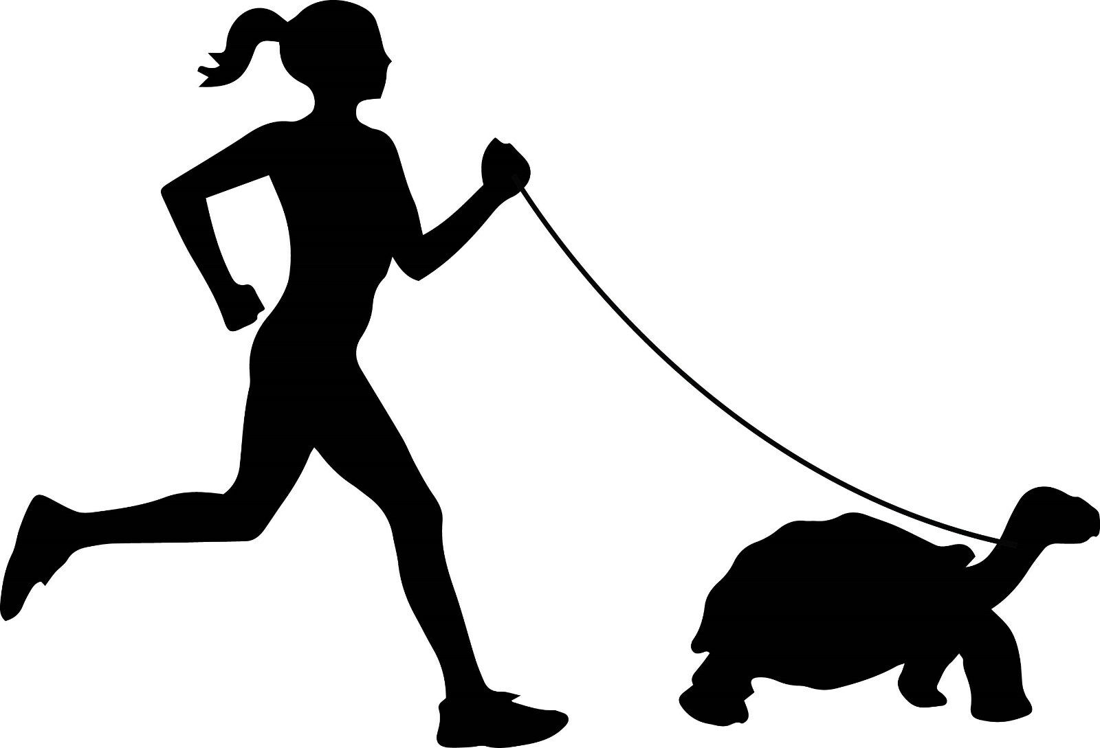 Runner With Tortoise Decal Window Bumper Sticker Car Pet Running Turtle