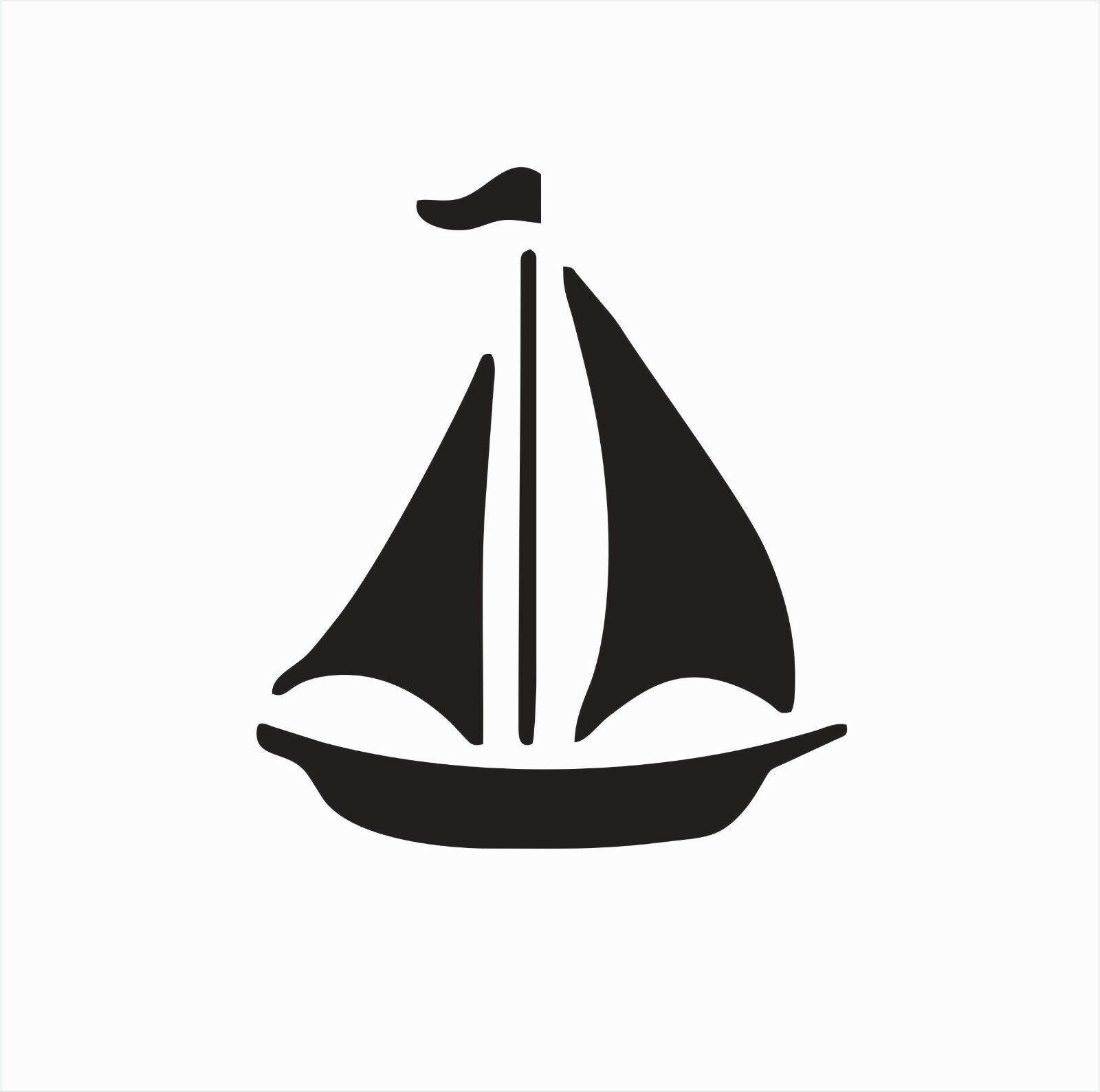 Sail Boat Sailing Nautical Maritime Vinyl Die Cut Decal Sticker ...