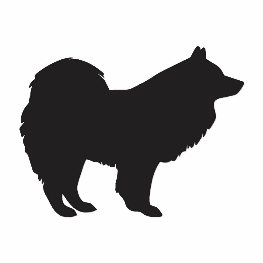 Samoyed Dog Breed Vinyl Decal Sticker
