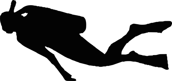 Scuba Diver Car Truck Auto Vinyl Decal Sticker – Decals Hut