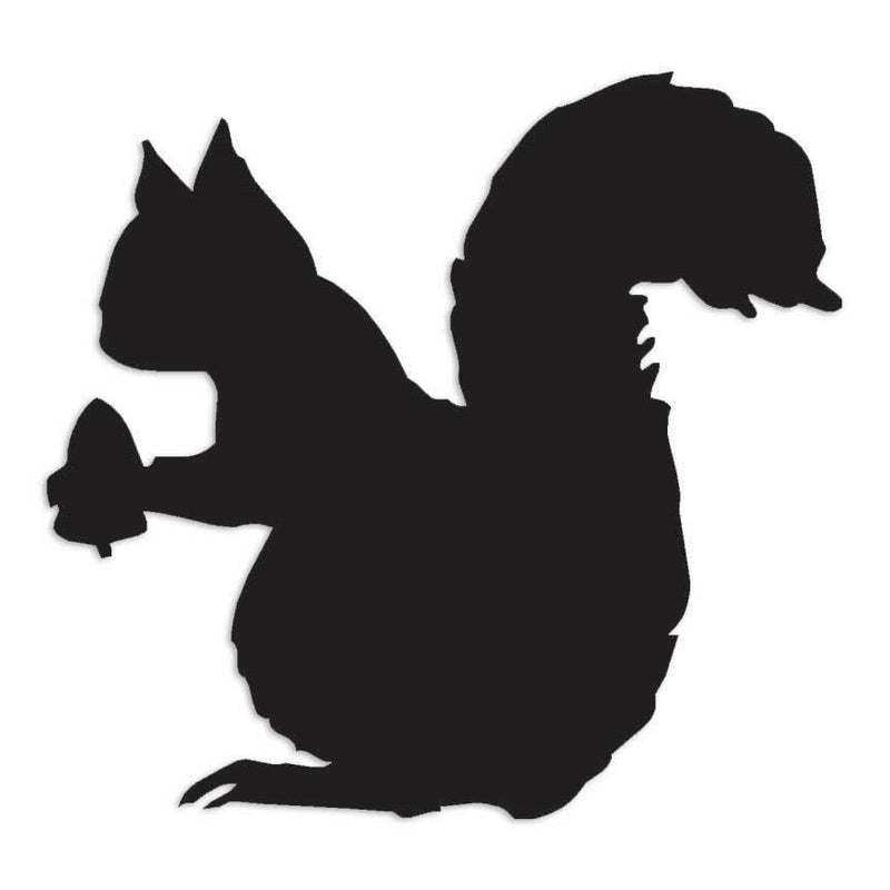 Squirrel Acorn Decal Sticker