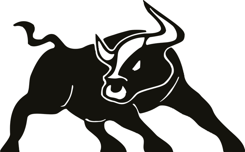 Taurus Bull Sticker Vinyl Bull Decal Animal silhouette Outdoor Decals Car Sticker Decal Car Decal Bull Decal for Laptop