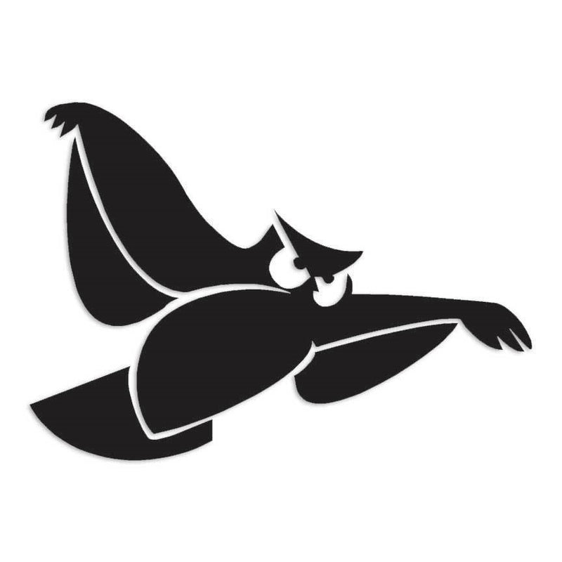 Tribal Barn Owl Decal Sticker