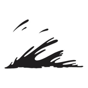 Wave Splash Ocean Decal Sticker