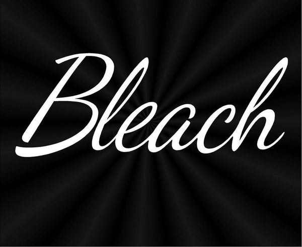 bleach labels vinyl decals stickers – Decals Hut