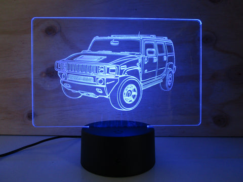 Image of Hummer Truck LED Lamp & Remote Control