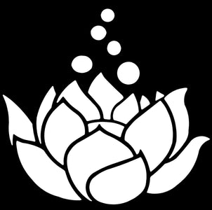 Lotus Flower Yoga Buddha Garden Vinyl Decal Sticker
